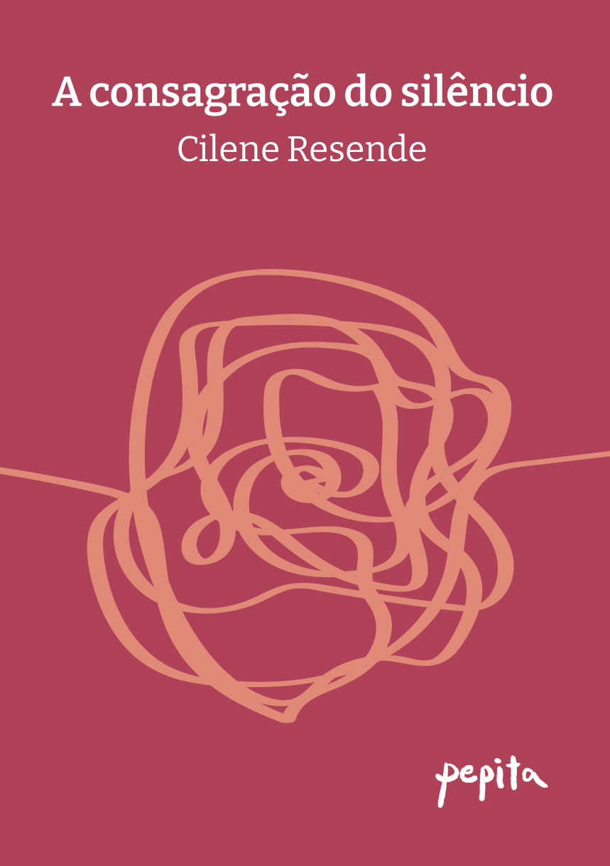 Capa de A consagração do silêncio, de Cilene Resende